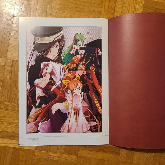 Code Geass 3pc Artbook Set - 10th Anniversary Memorial Booklets & Wonderland - Picture 4 of 13